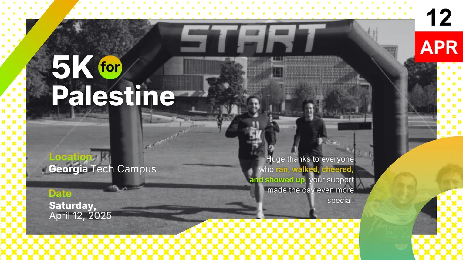 5K For Palestine
